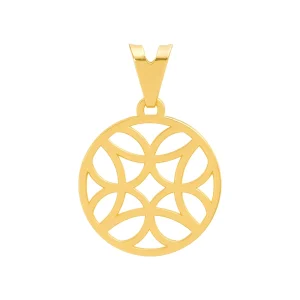 پلاک طلا دایره کد 88