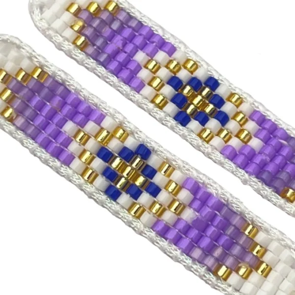 دستبند میوکی با پلاک طلا کد 02015 - تصویر 2