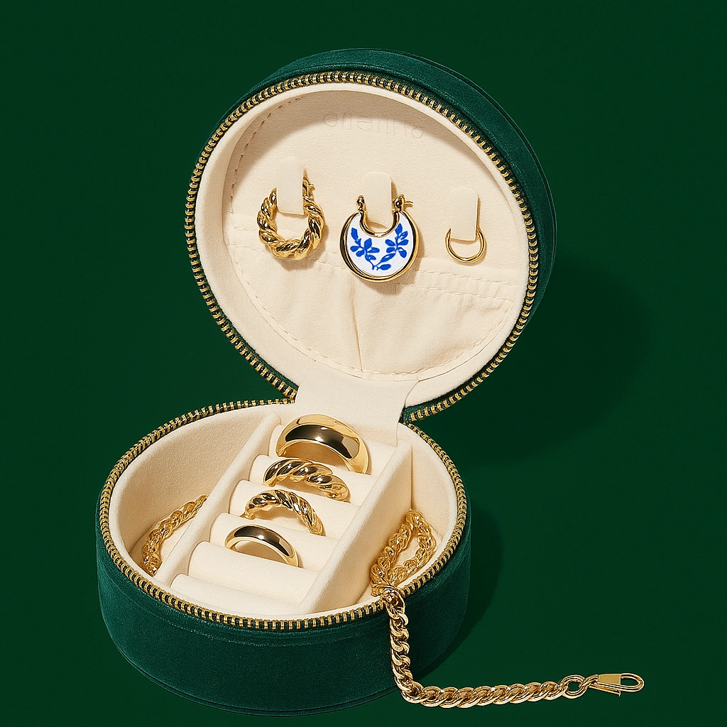 جعبه طلا و جواهر برای نگهداری جداگانه طلاها